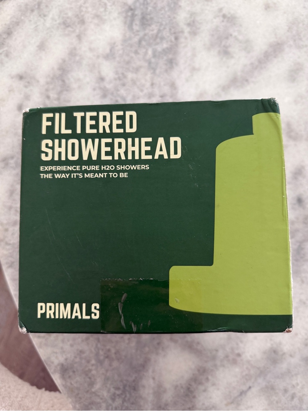 Primals Filtered Showerhead in Green